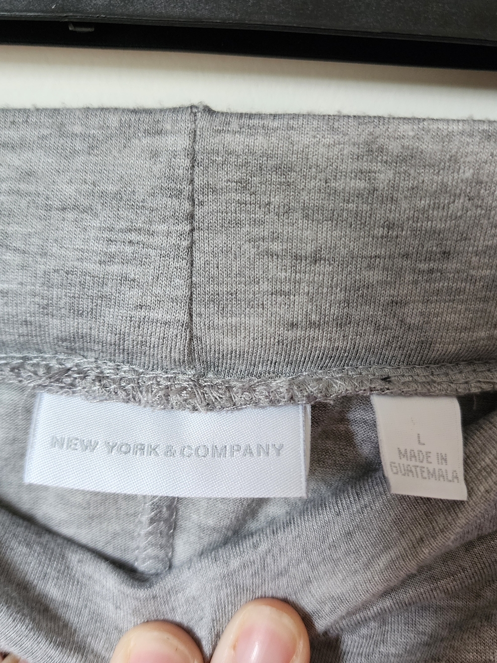 Light Gray Ruffle High-Low Skirt - Picture 5 of 15